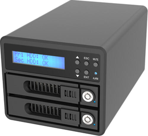Raidon GR3680-BA31 Disk-Array Desktop Schwarz