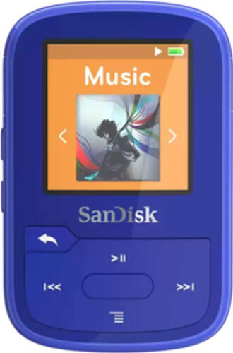 SanDisk Clip Sport Plus NEW 32GB Blue            SDMX32-032G-E46B