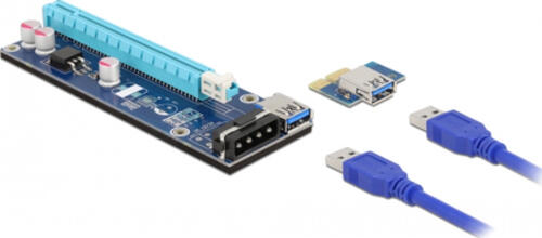 DeLOCK 41430 Schnittstellenkarte/Adapter Eingebaut PCIe, USB 3.2 Gen 1 (3.1 Gen 1)