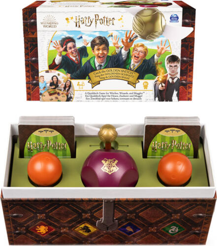 Wizarding World Harry Potter - Fang den Goldenen Schnatz - Action-Kartenspiel für 3-4 Spieler ab 8 Jahren