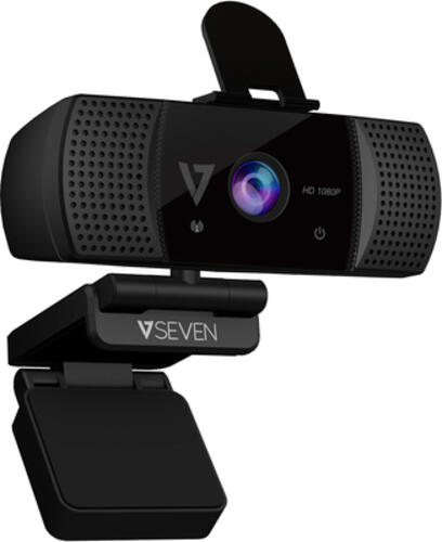 V7 WCF1080P Webcam 2 MP 1920 x 1080 Pixel USB Schwarz