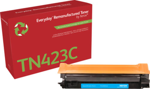 Everyday  Cyan wiederaufbereiteter Toner von Xerox, kompatibel mit Brother TN423C, High capacity