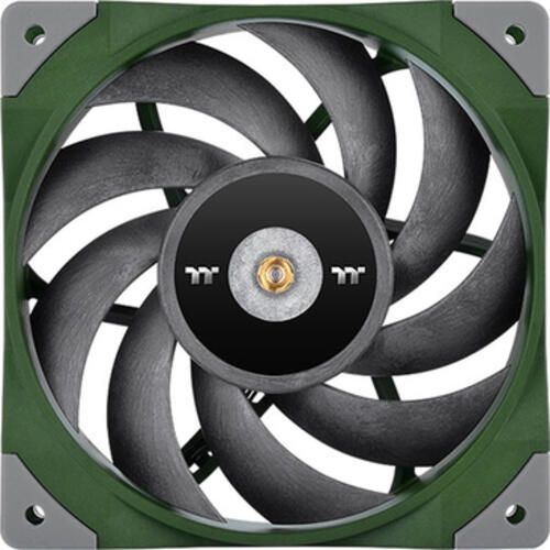 Thermaltake Toughfan 12 Racing Green High Static Pressure Radiator Fan Universal Ventilator 12 cm Grün 1 Stück(e)