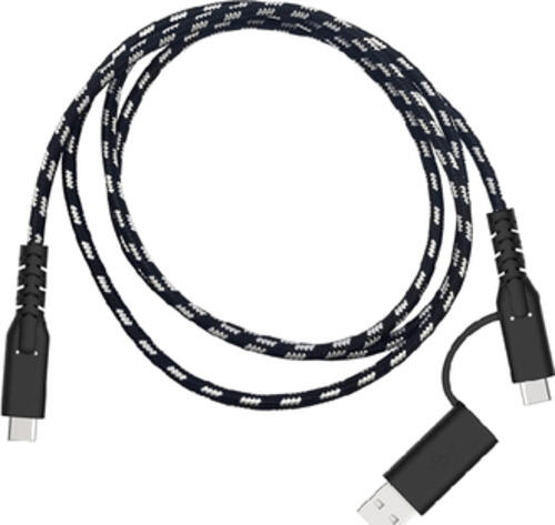 Fairphone ACCABL-1CC-WW1 USB Kabel 1,2 m USB 2.0 USB C Schwarz, Weiß