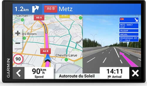 Garmin DriveSmart 76 Navigationssystem Fixed 17,8 cm (7) TFT Touchscreen 239,6 g Schwarz