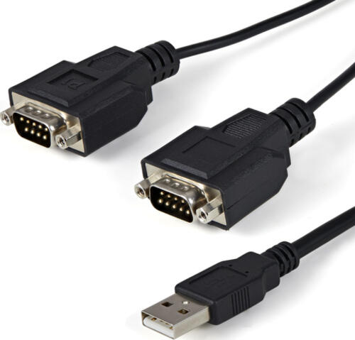 StarTech.com 2 Port FTDI USB auf Seriell RS232 Adapter - USB zu RS-232 Kabel