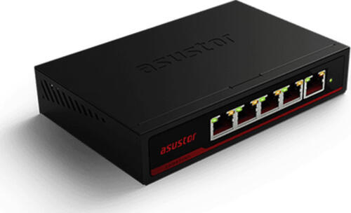 Asustor ASW205T Netzwerk-Switch Unmanaged 2.5G Ethernet (100/1000/2500)