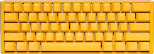 Ducky One 3 Yellow Mini Tastatur Gaming USB Deutsch Gelb
