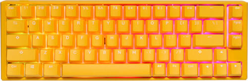Ducky One 3 SF Yellow Tastatur Gaming USB Deutsch Gelb