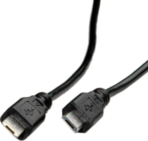 ROLINE USB 2.0 Kabel, Micro USB A ST - Micro USB B ST 1,8m