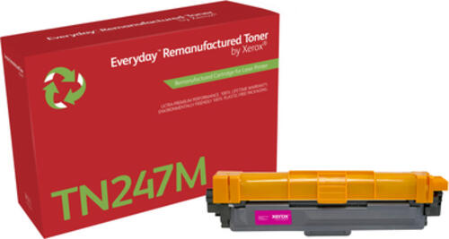 Everyday  Magenta wiederaufbereiteter Toner von Xerox, kompatibel mit Brother TN247M, High capacity