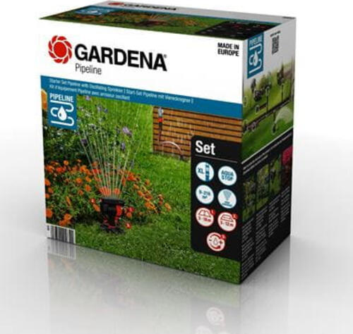 Gardena 8272-20 Wassersprinkler Kreisförmige Wassersprinkler Kunststoff Schwarz