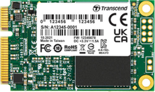 16 GB SSD Transcend MSA372M, mSATA 6Gb/s
