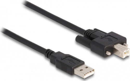 DeLOCK 87197 USB Kabel 0,5 m USB 2.0 USB A USB B Schwarz