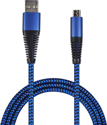 2GO 795948 USB Kabel 1 m USB B Micro-USB B Blau