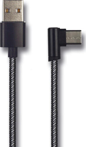 2GO 797007 USB Kabel 1 m USB 3.2 Gen 1 (3.1 Gen 1) USB B USB C Schwarz