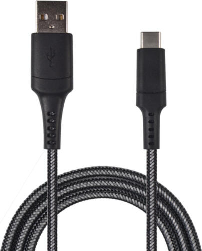 2GO 795822 USB Kabel 1 m USB B USB C Schwarz