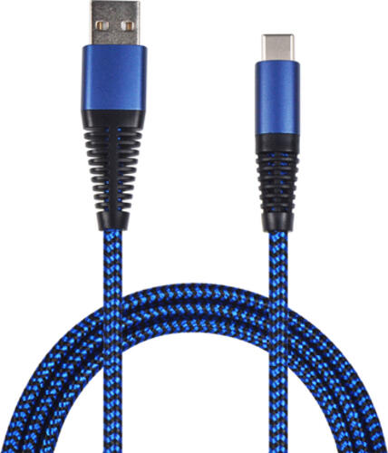 2GO 795950 USB Kabel 1 m USB 3.2 Gen 1 (3.1 Gen 1) USB B USB C Blau