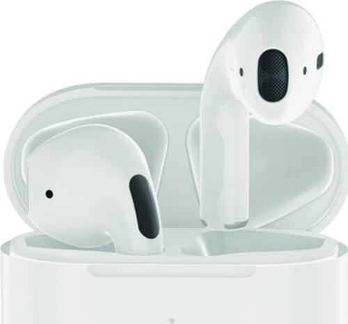 2GO TWS Mini Kopfhörer Kabellos im Ohr Anrufe/Musik Bluetooth Weiß