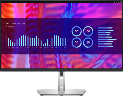 DELL P Series P3223DE LED display 80 cm &lpar;31&period;5&rpar; 2560 x 1440 Pixel Quad HD LCD Schwarz