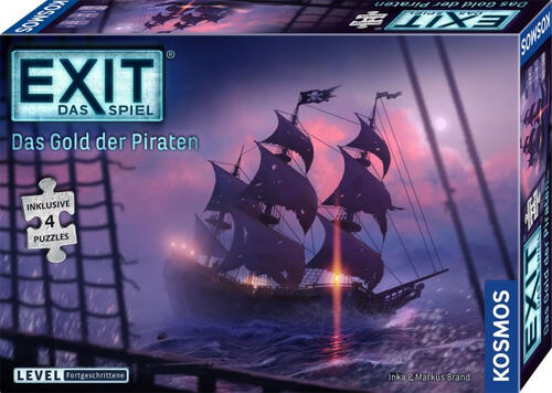 Kosmos EXIT-Das Spiel+Puzzle Das Gold der Piraten