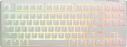 Ducky One 3 Classic White TKL Tastatur USB US Englisch Weiß