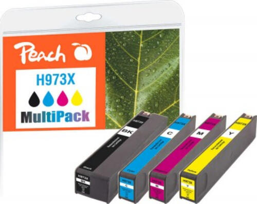 Peach PI300-941 Druckerpatrone 4 Stück(e) Kompatibel Hohe (XL-) Ausbeute Schwarz, Cyan, Pink, Gelb