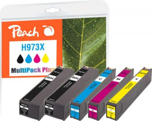 Peach PI300-942 Druckerpatrone 5 Stück(e) Kompatibel Hohe (XL-) Ausbeute Schwarz, Cyan, Pink, Gelb