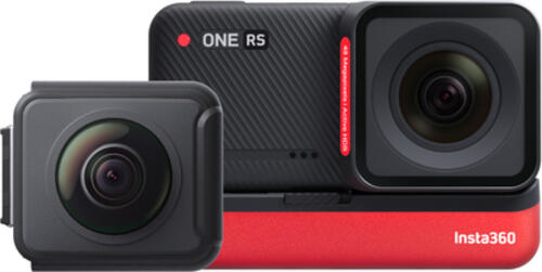 Insta360 ONE RS Twin Actionsport-Kamera 48 MP 4K Ultra HD 25,4 / 2 mm (1 / 2 Zoll) WLAN 125,3 g