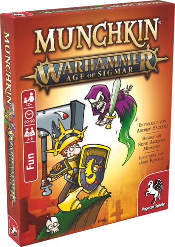 Pegasus Spiele Munchkin Warhammer Age of Sigmar 90 min Kartenspiel Strategie