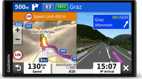 Garmin Camper 780 EU MT-S Navigationssystem Fixed 17,6 cm (6.95) LCD Touchscreen 239,6 g Schwarz