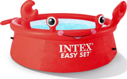 Intex Happy Crab Easy Set Pool Kinderpool Aufblasbarer Pool