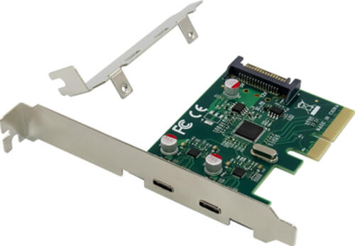 Conceptronic EMRICK07G 2-Port USB 3.2 Gen 2 Typ-C PCIe