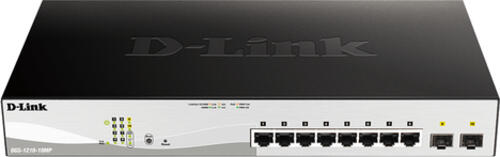 D-Link DGS-1210-10MP Managed L2 Gigabit