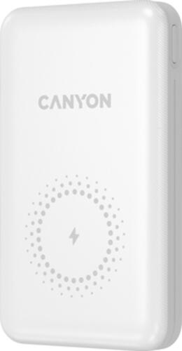 Canyon PB-1001 Lithium Polymer (LiPo) 10000 mAh Kabelloses Aufladen Weiß