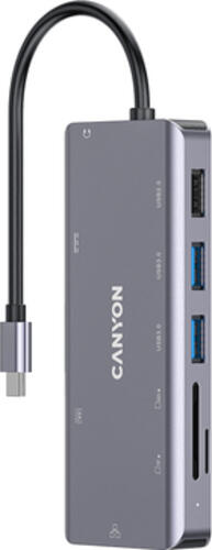 Canyon DS-11 USB 3.2 Gen 1 (3.1 Gen 1) Type-C Grau