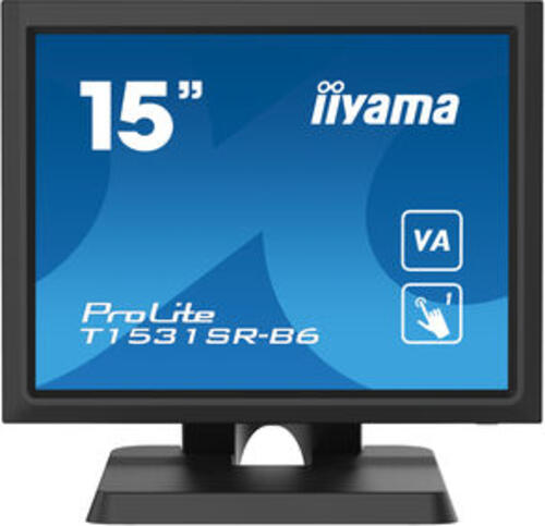 iiyama T1531SR-B6 POS-Monitor 38,1 cm (15) 1024 x 768 Pixel XGA Touchscreen