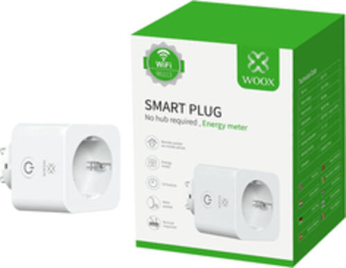 WOOX R6113 Smart Plug 3680 W Weiß