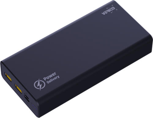 Verico Power Pro PD Lithium Polymer (LiPo) 20000 mAh Schwarz