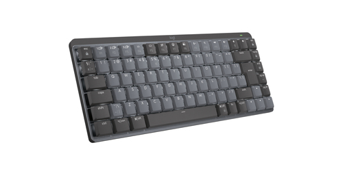 Logitech MX Mechanical Mini graphit Tastatur, Layout: US International, Logitech Linear, beleuchtet Logitech MX Mechanical Mini graphit Tastatur, Layout: US International, Logitech Linear, beleuchtet