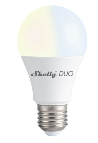 Shelly · Plug & Play · "Duo E27" · LED Lampe · WLAN Shelly · Plug & Play · "Duo E27" · LED Lampe · WLAN