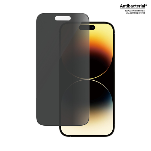 PanzerGlass PanzerGlass Privacy Screen Protector iPhone 14 Pro | Ultra-Wide Fit PanzerGlass PanzerGlass Privacy Screen Protector iPhone 14 Pro | Ultra-Wide Fit