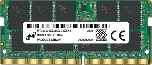 DDR4RAM 32 GB&comma; Micron MTA18ASF4G72HZ-3G2F1R&comma; SO-DIMM&comma; ECC&comma; CL22