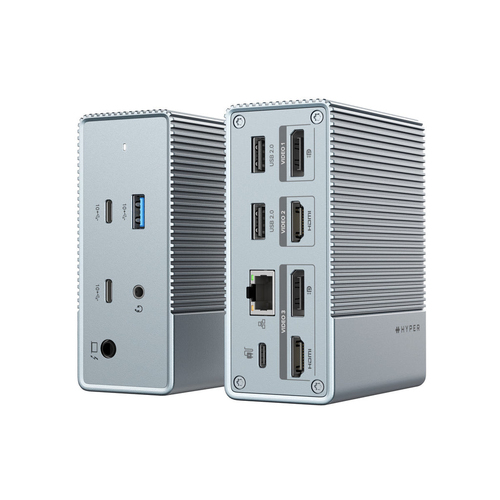 Targus HDG212B-GL, USB 3.2 Gen 1 (3.1 Gen 1) Type-C, grau, USB Power Delivery Targus HDG212B-GL, USB 3.2 Gen 1 (3.1 Gen 1) Type-C, grau, USB Power Delivery