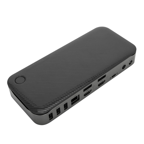 Targus DOCK710EUZ&comma; USB 3&period;2 Gen 2 &lpar;3&period;1 Gen 2&rpar; Type-C&comma; schwarz&comma; USB Power Delivery