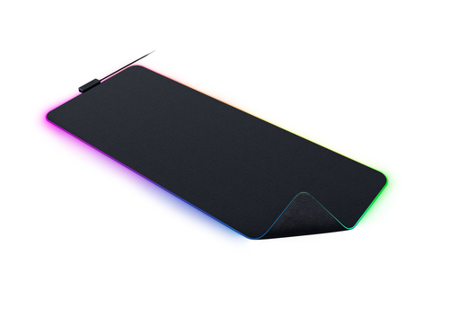 Razer Strider Chroma, schwarz, Gaming-Mauspad, 370x900x4mm Razer Strider Chroma, schwarz, Gaming-Mauspad, 370x900x4mm
