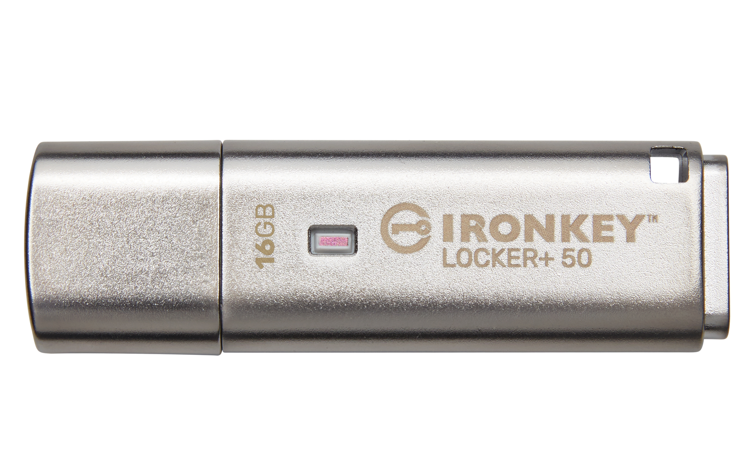 16 GB Kingston IronKey Locker+ 50 USB-Stick, USB-A 3.0, lesen: 145MB/s, schreiben: 115MB/s 16 GB Kingston IronKey Locker+ 50 USB-Stick, USB-A 3.0, lesen: 145MB/s, schreiben: 115MB/s