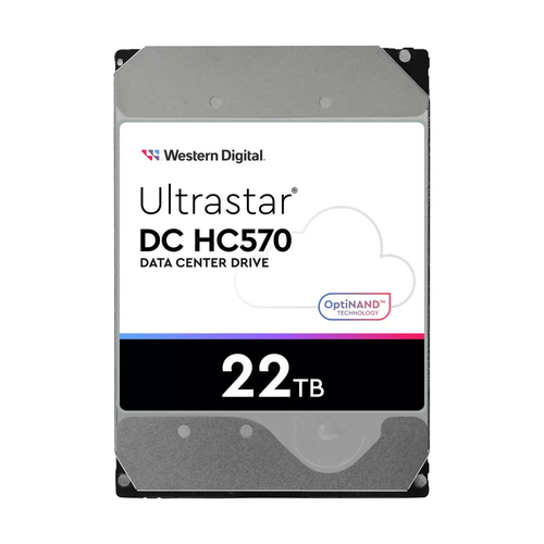 Western Digital Ultrastar DH HC570 Interne Festplatte 22 TB 7200 RPM 512 MB 3.5 SAS
