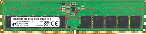 DDR5RAM 16 GB, Micron MTC10C1084S1EC48BA1R, DIMM, ECC, CL40 DDR5RAM 16 GB, Micron MTC10C1084S1EC48BA1R, DIMM, ECC, CL40