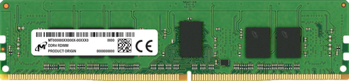 DDR4RAM 16 GB, Micron MTA9ASF2G72PZ-3G2R, DIMM, ECC, CL22 DDR4RAM 16 GB, Micron MTA9ASF2G72PZ-3G2R, DIMM, ECC, CL22